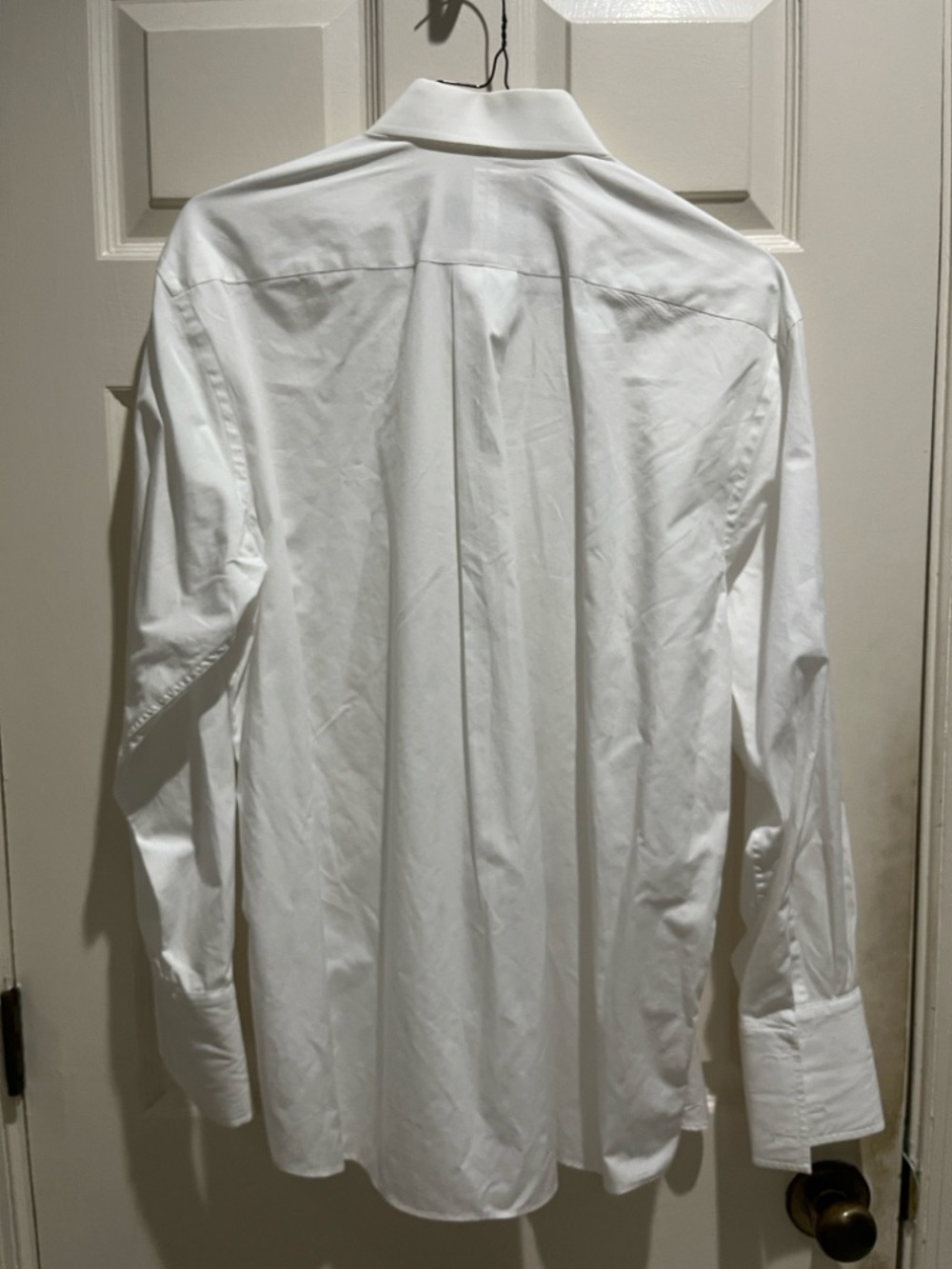 Jos. A. Bank White Pleated-Front Dress Shirt - Picture 3 of 3